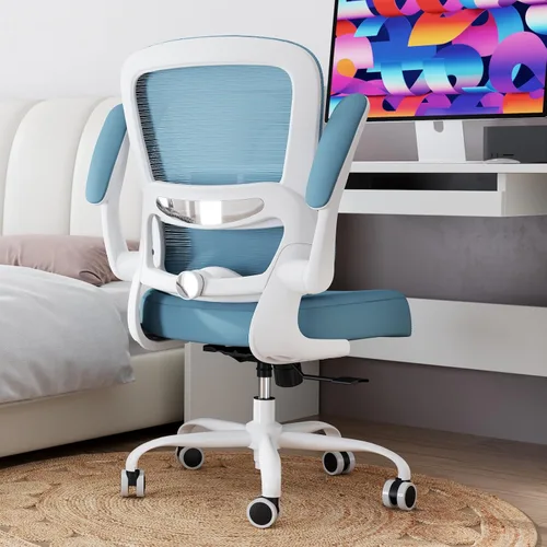 Miniatura 3 de TRALT Silla de oficina – Silla de escritorio ergonómica con soporte lumbar ajustable, silla de computadora de malla, sillas ejecutivas para oficina