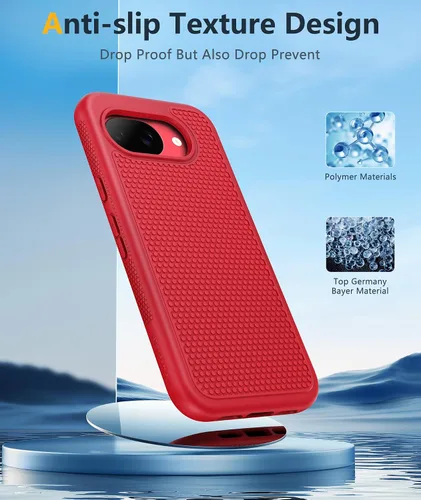Miniatura 1135 de FNTCASE Funda para iPhone 17 Pro: Fundas delgadas translúcidas de color azul claro compatibles con MagSafe, protección completa de la cámara