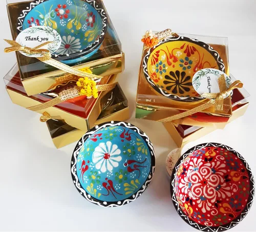 Miniatura 5 de Regalos de despedida de soltera, 16 juegos de cuencos de cerámica, recuerdos de boda para invitados a granel, recuerdos de baby shower, recuerdos