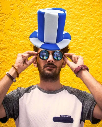 Miniatura 5 de Divertidos sombreros de fiesta divertidos para adultos, paquete de 6 – Sombreros de disfraz novedosos surtidos para suministros de fiesta