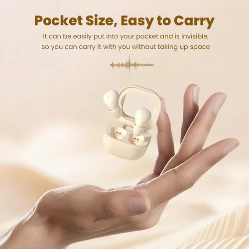 Miniatura 4 de Auriculares Mini Invisibles para Dormir para Personas que Duermen de Lado, Canales de Oídos Pequeños para Mujeres, Inalámbricos Bluetooth de Perfil