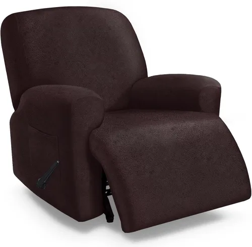 Miniatura 76 de molasofa Fundas de cuero para sillas reclinables, fundas para sillas reclinables grandes para silla reclinable, 4 piezas, fundas lavables que se