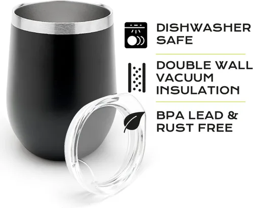 Miniatura 4 de BALIBETOV Kit de 5 piezas de taza grande de yerba mate y bombilla, incluye una calabaza de yerba mate de 8 oz con tapa, dos bombillas (pajitas mate)