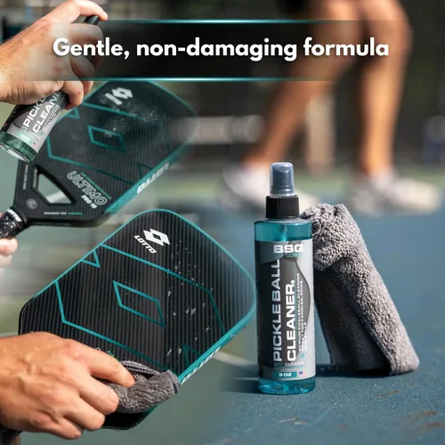 Miniatura 4 de Pickleball Paddle Cleaner, Grip & Paddle Reset Spray, Erase Dirt & Grime, Improve Accuracy, Remove Sweat and Scum 8 floz