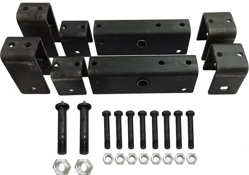 Miniatura 7 de Kit de pernos en U para remolque, para eje redondo de 3", 5200-7000 lb, 7" de largo, 1/2" de diám., 20080