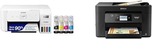 Miniatura 8 de Epson EcoTank ET-2800 Impresora inalámbrica a color todo en uno Supertank sin cartuchos, negro, mediano y tinta EcoTank T522 de ultra alta