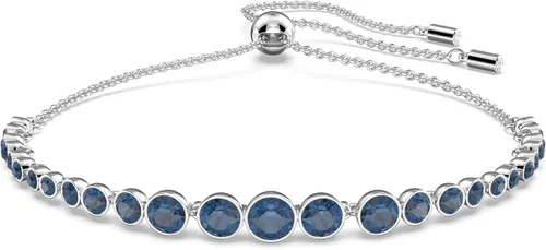Miniatura 24 de Swarovski Colección de joyas de pulseras de tenis Emily con cristales transparentes, cristales azules, cristales rosados