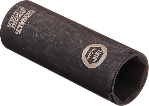 Miniatura 6 de DEWALT DW22902 - Enchufe profundo de 3/4 pulgadas para unidad de 1/2 pulgada, color negro (paquete de 2)