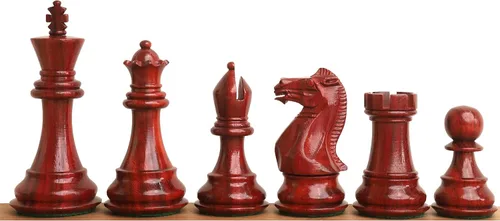 Miniatura 9 de Royal Chess Mall - Juego de piezas de ajedrez profesional Staunton de 3.9" - Madera de Budrose ponderada