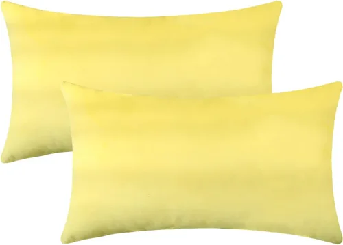 Miniatura 17 de Jeneoo Cómodas fundas de almohada de terciopelo suaves y gruesas para niños, para sofá, fundas de cojín decorativas sólidas cuadradas para Lavanda