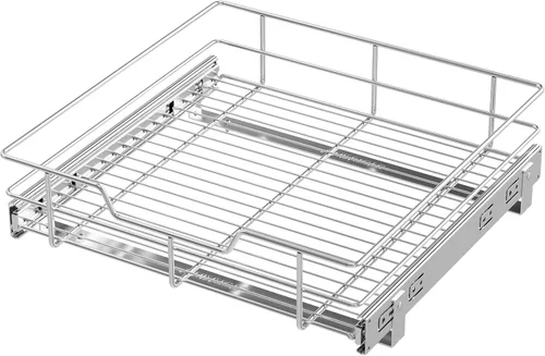 Organizador de Gabinete Extraíble de 17" de Ancho X 17" de Profundidad, Cajones Deslizantes para Organizadores de Cocina y Almacenamiento, Cajones 1