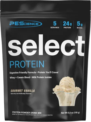 Miniatura 20 de PEScience Select Protein Powder, mezcla de suero y caseína, proteína limpia en polvo para mujeres y hombres, baja en calorías, baja