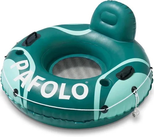 River Tube for Adults, Tube for River Floating, Heavy Duty River Tube for Beach Lake Rafting, River Floats with Mesh Bottom, Puncture-Resistant,