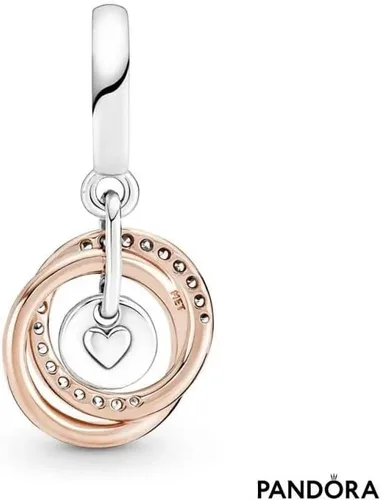 Miniatura 2 de PANDORA Family Always Encircled - Dije colgante, Plata esterlina, Circonita cúbica