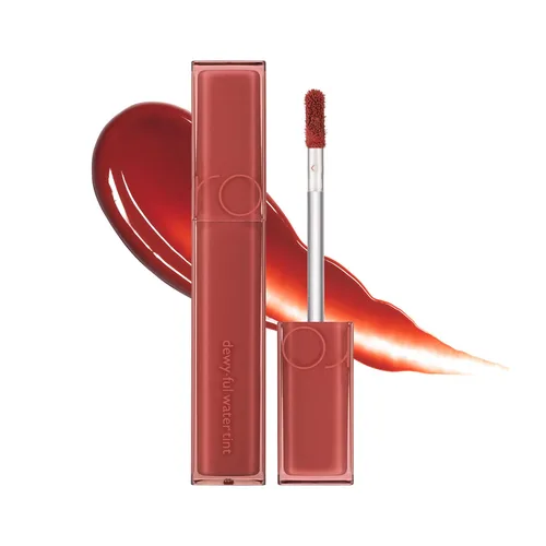 Miniatura 15 de rom&nd TINTE DE AGUA DEWYFUL 01 EN CORAL Brilloso alto pigmento hidratante no pegajoso Labios hidratados tonos coloridos Alto Brillo 0.18oz