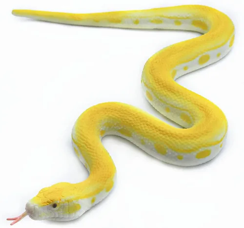 SIENON - Serpientes falsas realistas de juguete, figura de serpiente de goma suave para jardín, asusta a las aves y ardillas, modelo de acción de