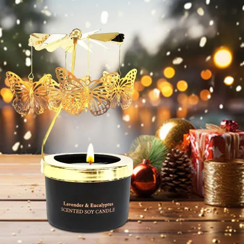 Miniatura 4 de Regalos de mariposa para mujeres, regalo único de cumpleaños, día de la madre, regalo de amistad para mamá, hermana y amigas, velas aromáticas