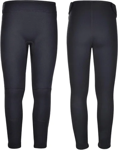 Wetsuit Pants for Kids Boys Girls and Youth 3mm Neoprene Children Wet Suits Adjustable Bottoms Keep Warm in Cold Water to Swimming Workout Scuba