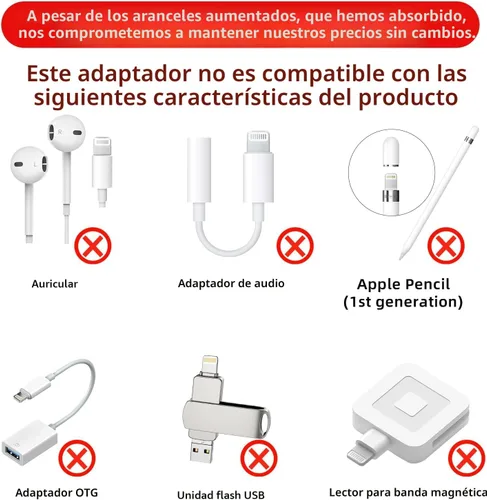 Miniatura 2 de Thousover Paquete de 4 adaptadores Lightning a USB C para iPhone 15/16/17 Pro/17 Pro Max, para cargador de iPhone 17/16, accesorios 17/16, carga