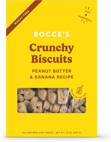 Miniatura 18 de Bocce's Bakery - Premios para perros sin trigo de edición limitada, galletas de hamburguesas y papas fritas, 5 onzas
