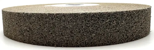 Miniatura 7 de EXL PRO Rueda de pulido de desbarbado convoluto – 6 x 1 pulgada x 1 pulgada 9S de carburo de silicio mediano – grado profesional – Rueda