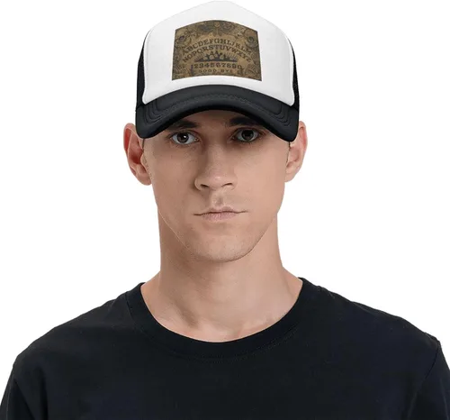 Miniatura 4 de Game Ouija Board Pattern Logo(1) Baseball Cap Women's Men Denim Hats Adjustable Mesh Casquette