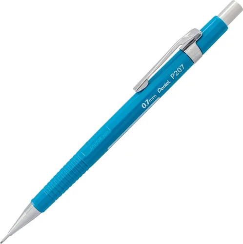 Miniatura 3 de Pentel Sharp - Portaminas, mina de 0.7 mm, cuerpo azul - Caja de 12 (P207C)