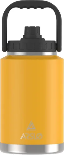 Miniatura 2 de Jarra Grande de Agua Aislada con Asa, Botella de Agua Aislada de Un Galón, Jarra de Agua de Acero Inoxidable de 1 Galón