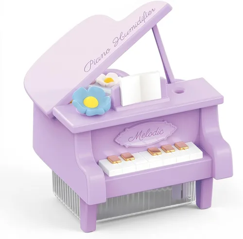 Miniatura 8 de Mini humidificador portátil, humidificador de niebla fría de 11.8 fl oz, 1200 mAh silencioso para el hogar, guardería/oficina, mini humectante