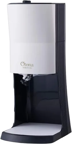 Doshisha - Máquina eléctrica de hielo raspado de nieve esponjosa con 3 tazas de hielo, color negro