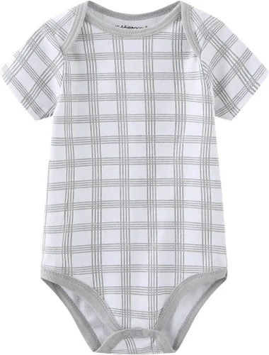 Miniatura 39 de Kiddiezoom Mameluco unisex de algodón de una pieza para bebé recién nacido, 5