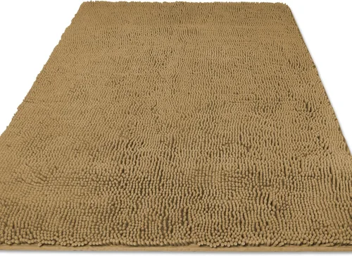 Miniatura 34 de Yeaban Alfombra de pasillo de baño de 24 x 72 pulgadas, antideslizante, alfombra de baño larga de felpilla gruesa, absorbente y lavable, alfombra