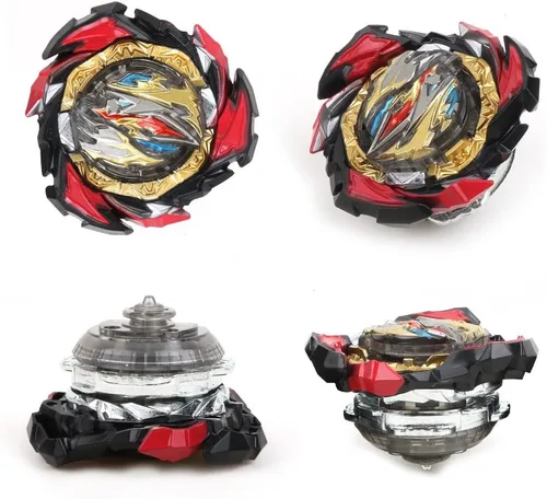 Miniatura 3 de MUSTYBELT Juego de trompos Bey para combate Burst Gyros, juguete de regalo para niños, niños de 6, 8, 10, 12+ años, juego de combate con 10 trompos