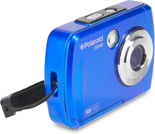 Miniatura 4 de Cámara digital Polaroid IS048 - Pequeña, ligera, impermeable, para compartir instantáneamente, 16 MP, portátil, de mano, cámara de acción (roja)