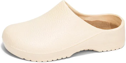 ihinzry Zuecos de chef profesional, antideslizantes, impermeables, zapatos de trabajo para enfermeras, personal de cocina con soporte de arco,