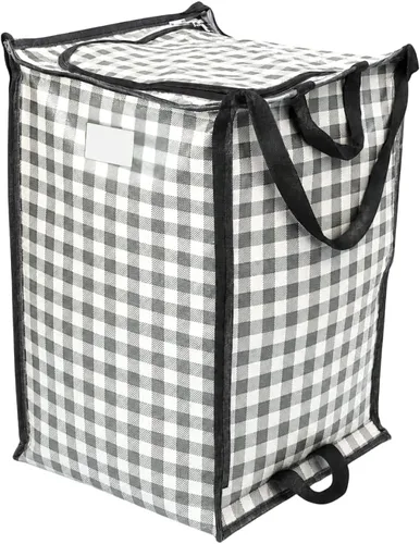 Miniatura 14 de DURASACK XL - Bolsas de almacenamiento resistentes con cremallera de 48 galones, color negro
