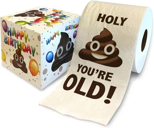 Miniatura 32 de Printed TP Holy You're 9 Birthday - Papel higiénico para regalo de cumpleaños 9, divertido regalo de cumpleaños, broma de papel higiénico, novedad