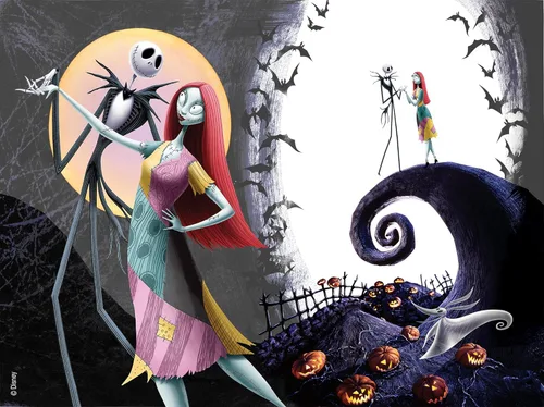 Miniatura 2 de Tervis Disney - The Nightmare Before Christmas Jack and Sally - Vaso aislado de 24 onzas, transparente