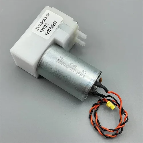 Miniatura 6 de DC12V 9LPM -70KPa Gran Flujo Pequeño 555 Motor Bomba de Aire de Vacío Pistón Bomba de Diafragma de Succión de Presión Negativa DIY Empaquetador
