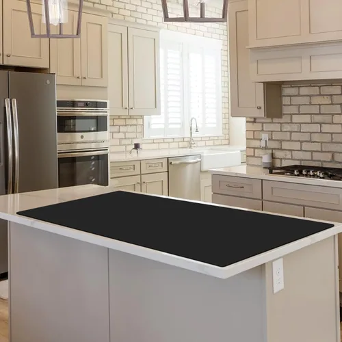 Miniatura 22 de Tapete de silicona extra grande para encimera de cocina, 36 x 24 pulgadas, tapete de silicona para mesa de resina, tapete resistente al calor