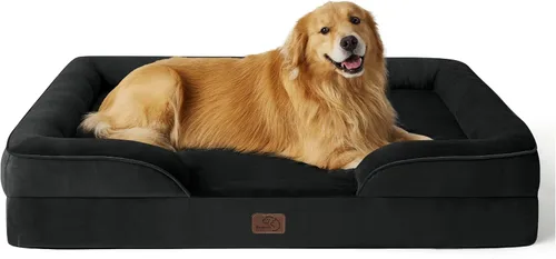 Miniatura 27 de Bedsure Cama ortopédica XL para perros extragrandes, cama lavable para perros y gatos, impermeable, cómodo sofá para perros con funda extraíble