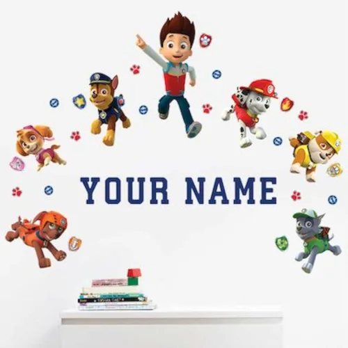Miniatura 2 de Oliver's Labels Calcomanía de pared personalizada de alta calidad para decoración de habitación de niños, despegar y pegar, extraíble
