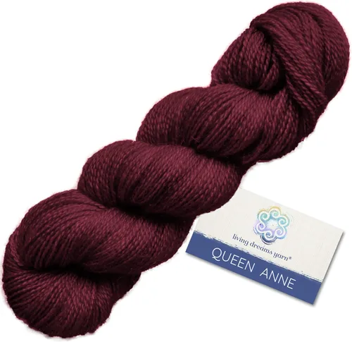 Miniatura 21 de Living Dreams Queen Anne LACE - Ovillo de lana 100% suave y lujosamente suave, color azul