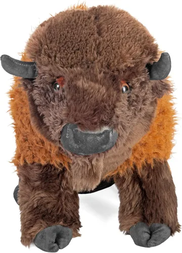Miniatura 2 de Wild Republic Colección de artista, bisonte, regalo para niños, 15 pulgadas, juguete de peluche, botellas de agua recicladas