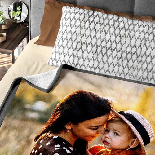 Miniatura 4 de Baosity Manta personalizada con texto, fotos Manta personalizada para envolver usando mis propias fotos Manta personalizada Regalos
