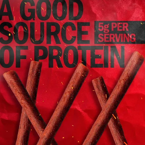 Miniatura 3 de Jack Link's Palitos de Carne de Res, Teriyaki - Botana de Proteína, Palito de Carne con 5g de Proteína, Palitos de Carne Hechos con 100% Res, Apto