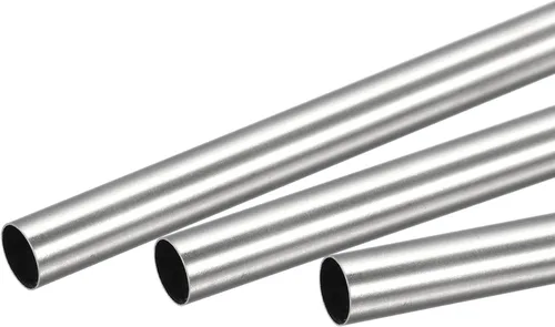 Miniatura 6 de uxcell Tubo de acero inoxidable 316, tubo de 0.118 in OD 0.039 in de espesor de pared de 9.843 in de longitud de 3 piezas