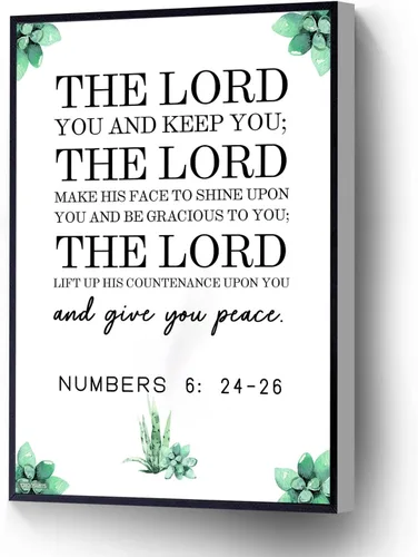 Miniatura 10 de Lienzo impreso de Filipenses 4 y 13 con texto en inglés "I Can Do All Things Through Christ Who Strengthens Me", versículo bíblico, póster listo
