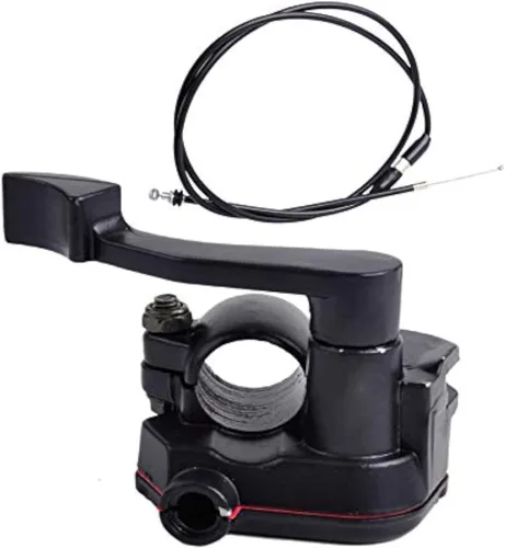 Acelerador del pulgar con controlador de cable del acelerador Conjunto de cable de alambre del acelerador para 9cc 50cc 110cc 125cc ATV Quad Bike