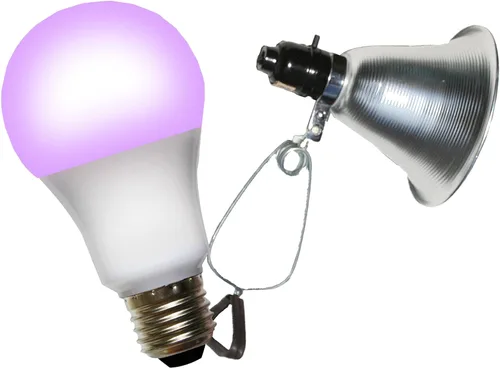 Miniatura 3 de Miracle LED Kit de luz de cultivo/abrazadera de 9W, rojo/azul